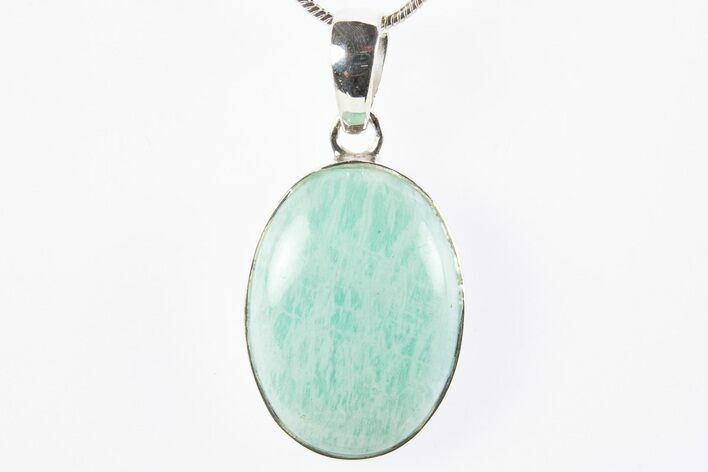 Amazonite Pendant (Necklace) - Sterling Silver #305004